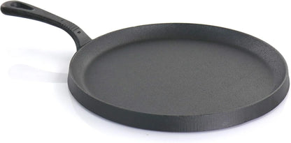 Assorted Pre-Seasoned Cast Iron MegaChef Cookware Set 5 Piece Black