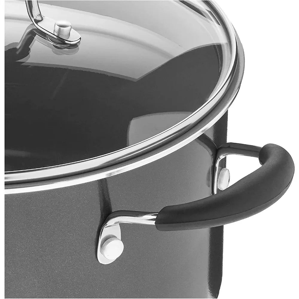 Nonstick Cookware Set Black 11-Piece CUISINART