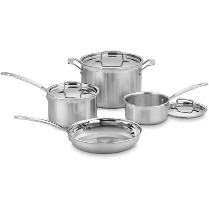 Multiclad Pro Triple Ply 7-Piece Cookware Set Skillet