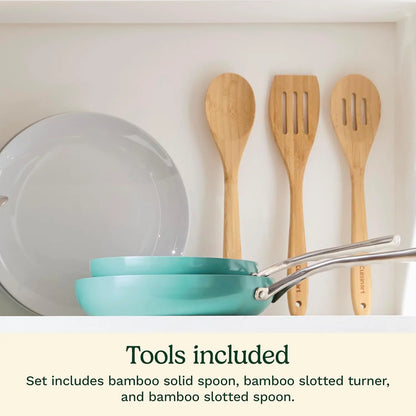 Culinary Collection 12-Piece Pots and Pans Set Nonstick Teal