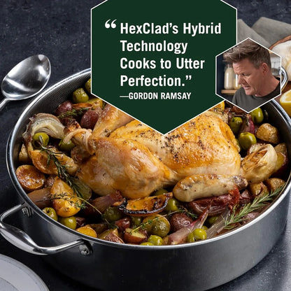 Sauté Pan and Lid Hybrid Nonstick