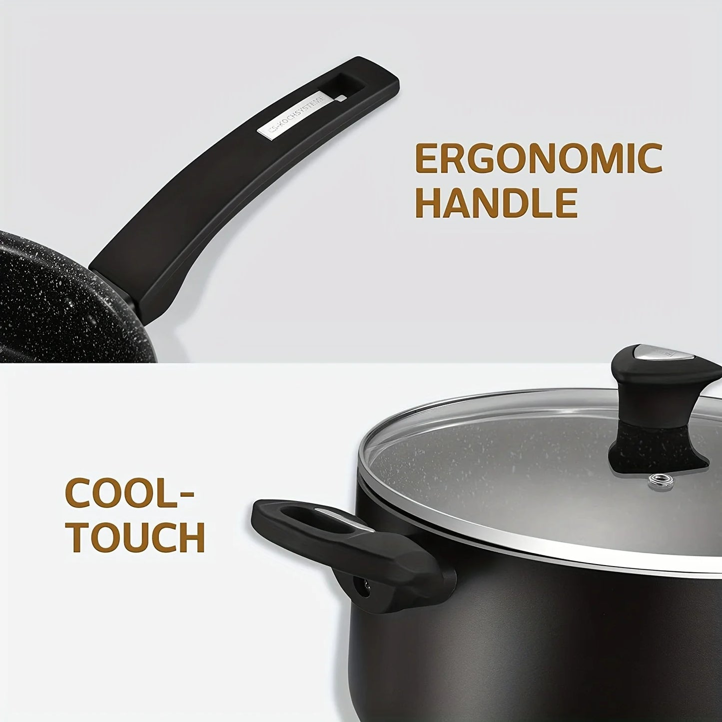 9 PCS Nonstick Cookware Set