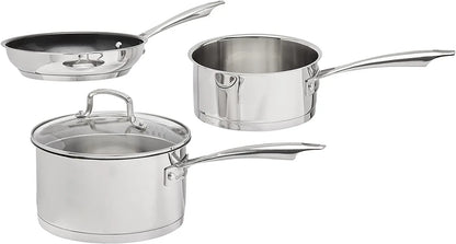 Cookware Set Professional-Series Stainless Steel 13-Piece