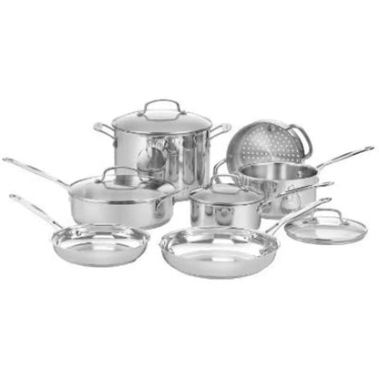 Cookware Set Chef's Classic Stainless Steel Collection 11-Piece