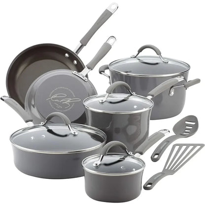 Nonstick Cookware Pots and Pans Set 12 Piece