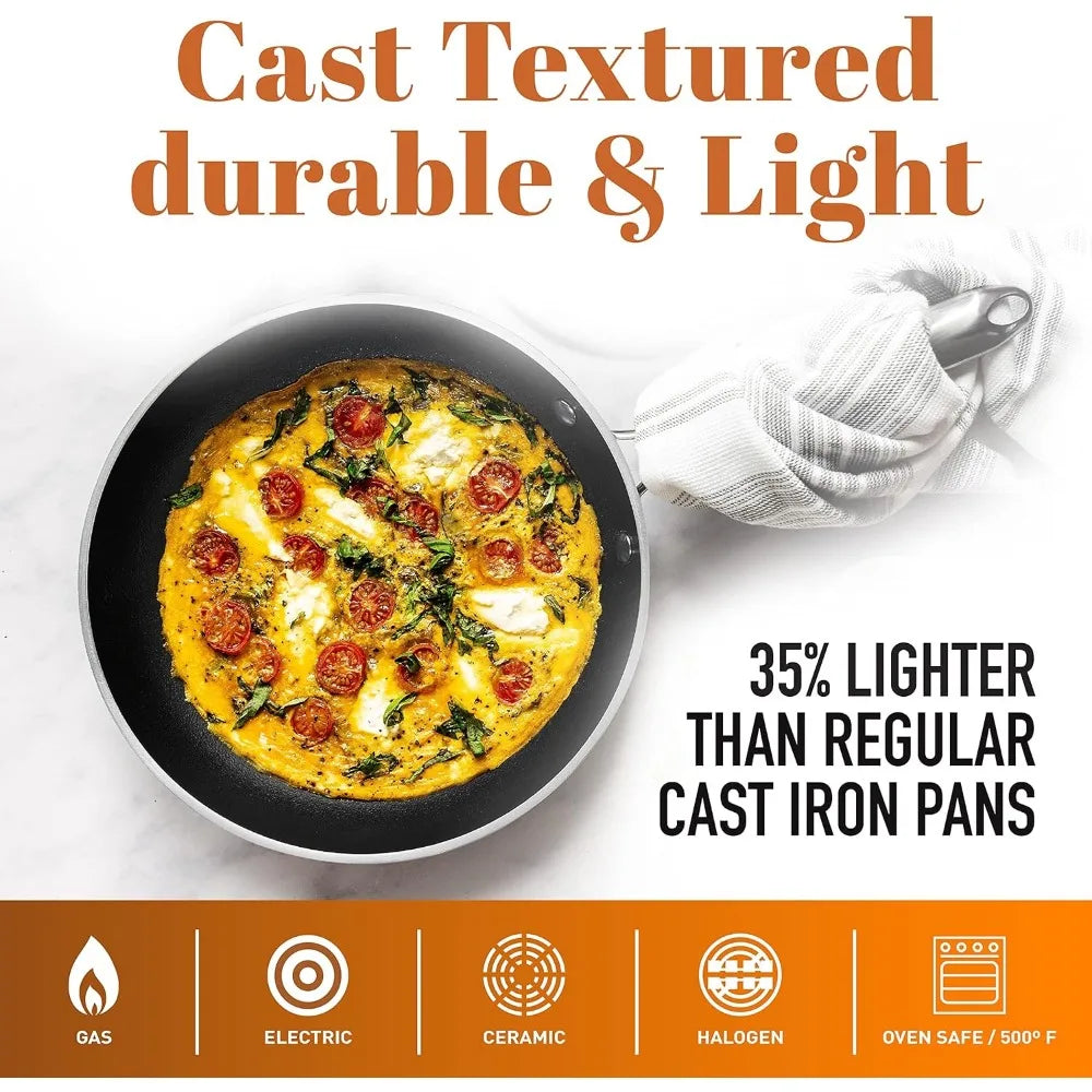 Nonstick Copper Surface & Aluminum Composition  5 Piece