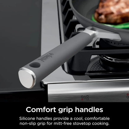 Comfort Grip 10-Piece Cookware Set Ninja Non Stick