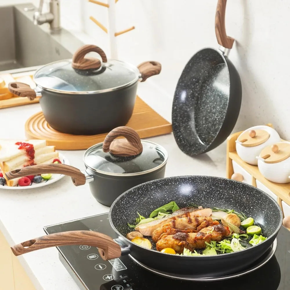 Non Stick Ceramic Cookware Set