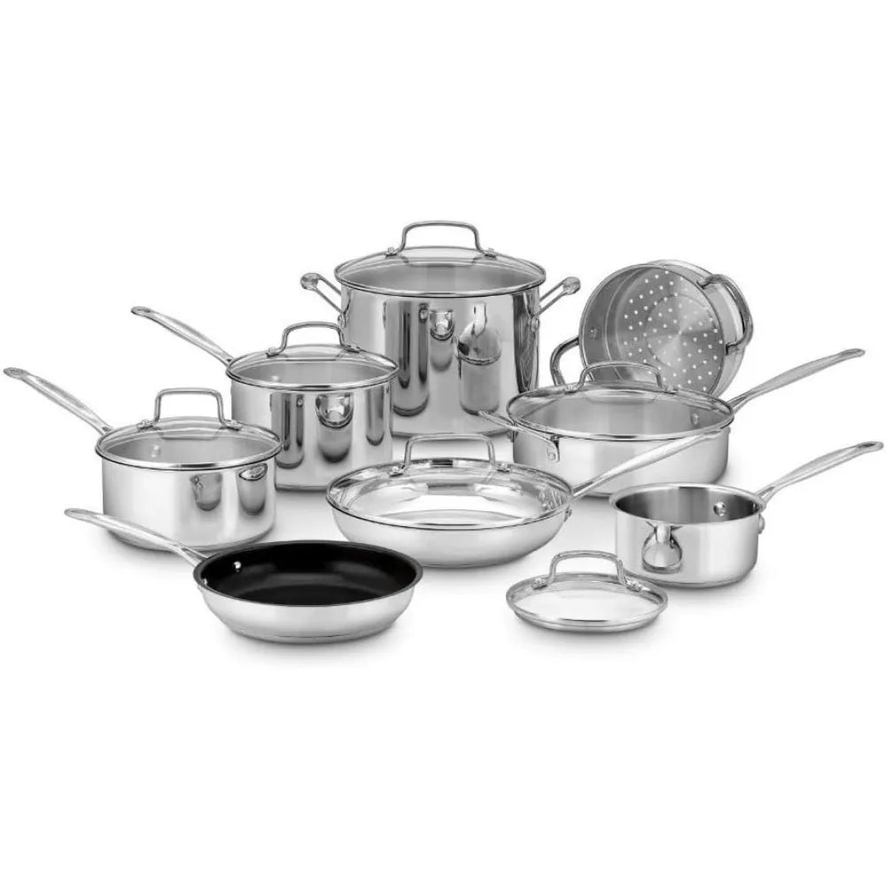 Cookware Set Chef's Classic Stainless Steel Collection 11-Piece