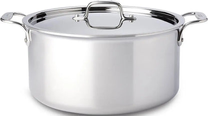 Stainless Steel Stockpot 3-Ply  6 Quart Induction