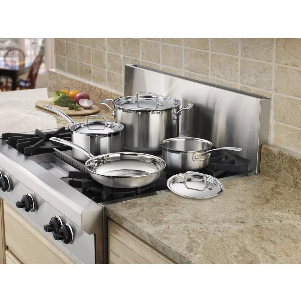 Multiclad Pro Triple Ply 7-Piece Cookware Set Skillet