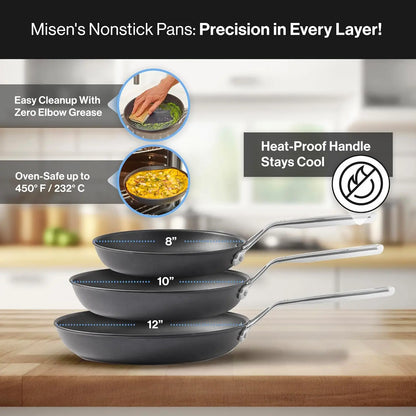 Nonstick Frying Pan Set Induction Ready