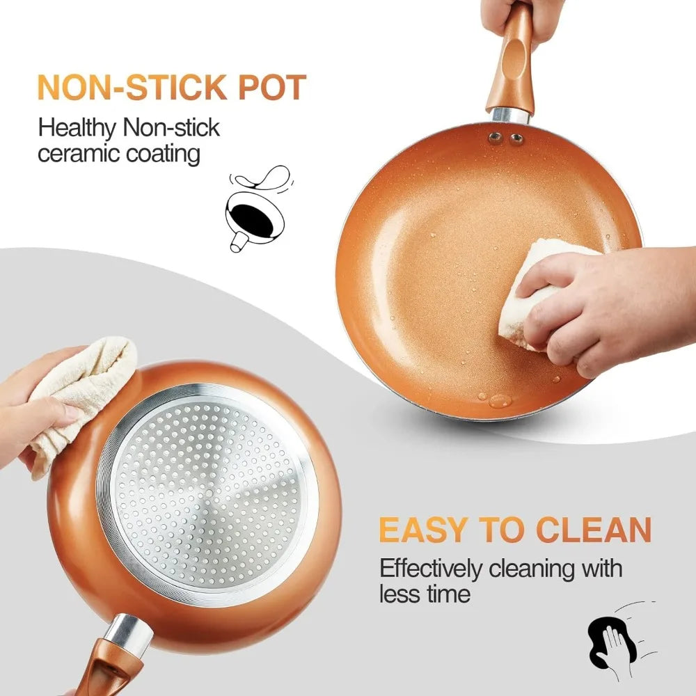 Ultra Nonstick Pots and Pans Set