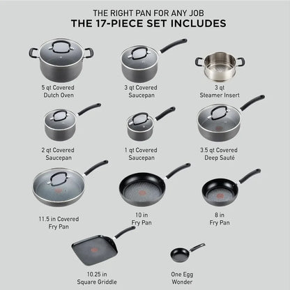 Non-stick Cookware For Kitchen Cookware Set