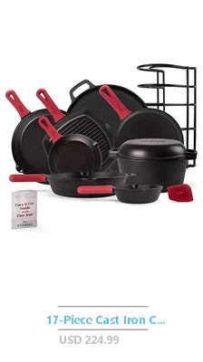 Hard Anodized Nonstick Cookware Set Pots and Pans Kit Gray 10 Piece