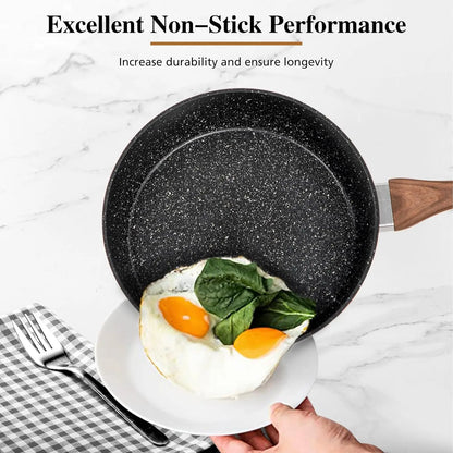 Nonstick Kitchen Cookware Sets, Induction Cookware 30 pcs