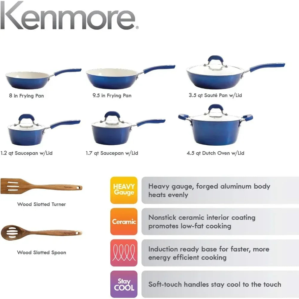 Cooking Pots Sets Non-stick Cookware for Kitchen