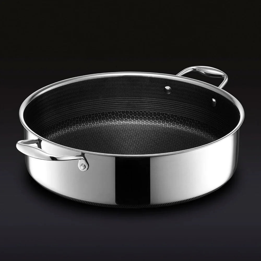 Sauté Pan and Lid Hybrid Nonstick